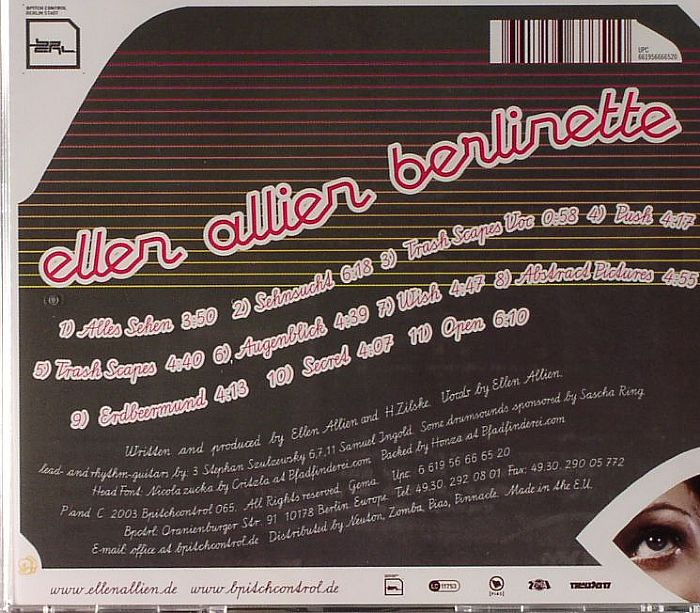 ELLEN ALLIEN - Berlinette
