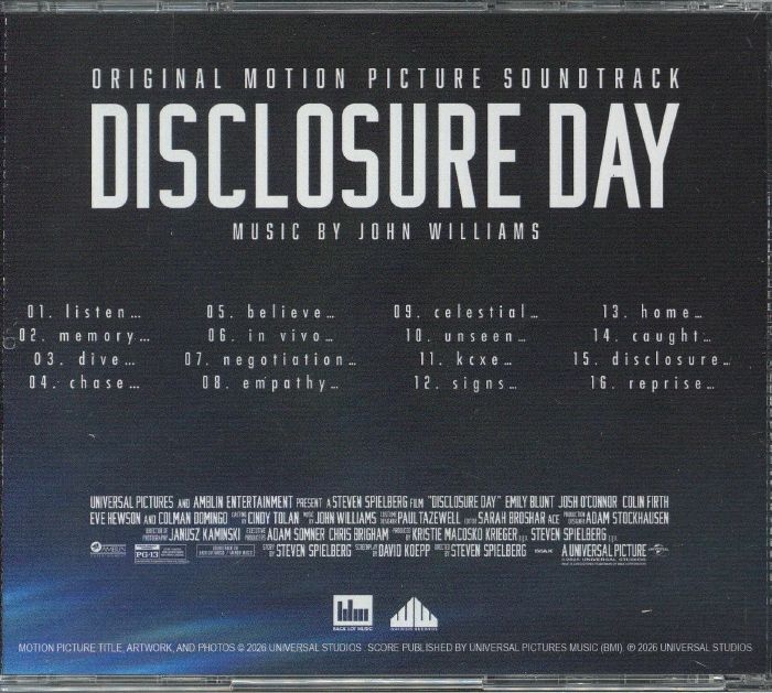 john-williams-disclosure-day-soundtrack-cd-at-juno-records