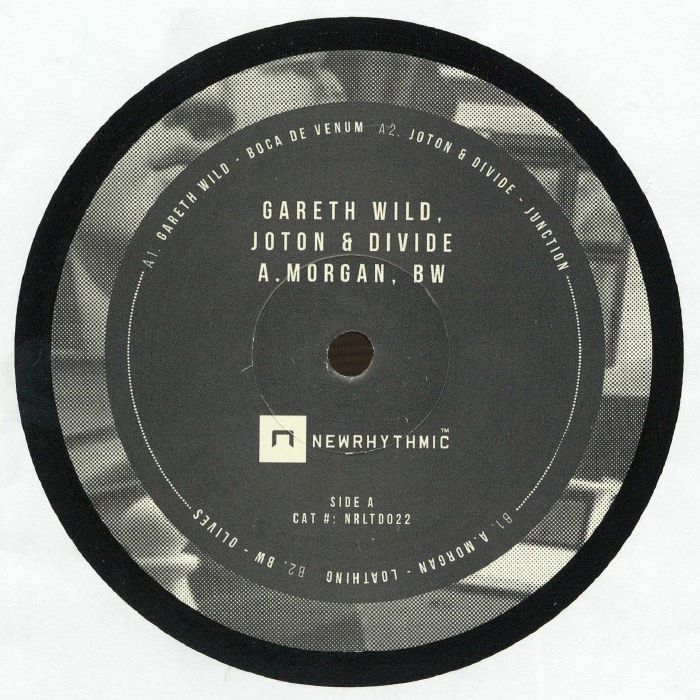 Gareth WILD / JOTON / DIVIDE / A MORGAN / BW – NRLTD 022 vinyl cover