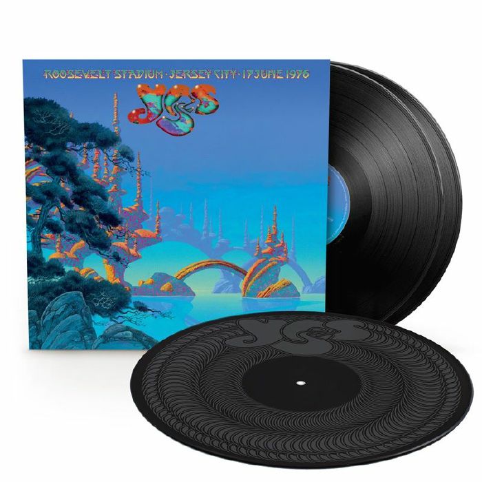Yes – Live At Roosevelt Stadium Jersey City NJ vinyl cover