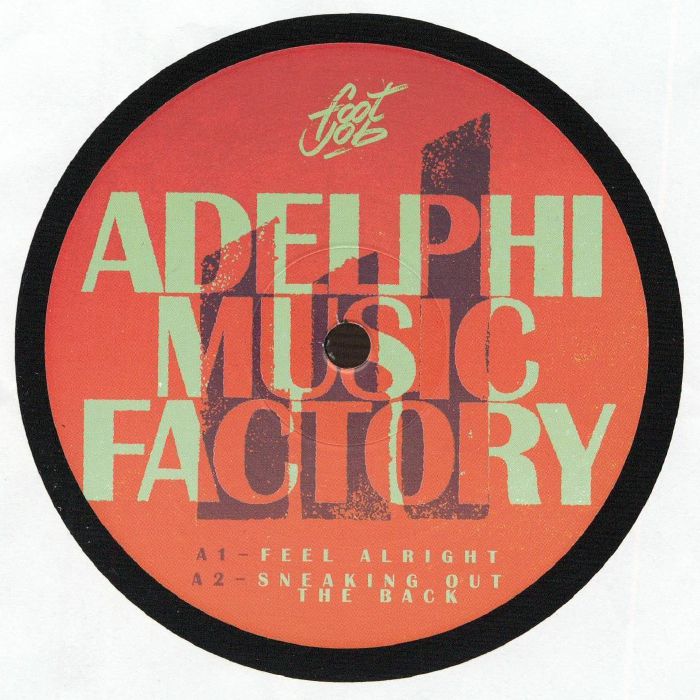 Adelphi Music Factory – Sneaking Out The Back EP vinyl cover