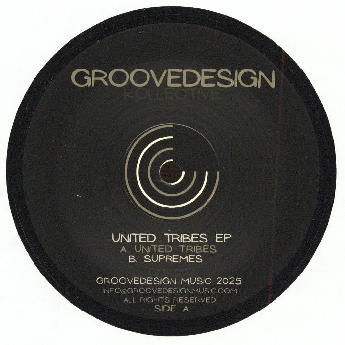 GROOVEDESIGN KOLLECTIVE – United Tribes EP vinyl cover