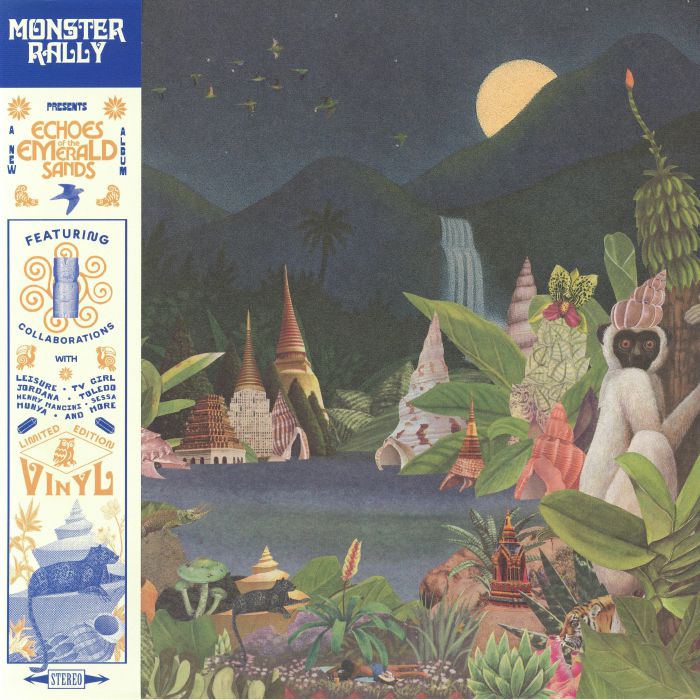 Monster Rally – Echoes Of The Emerald Sands vinyl cover