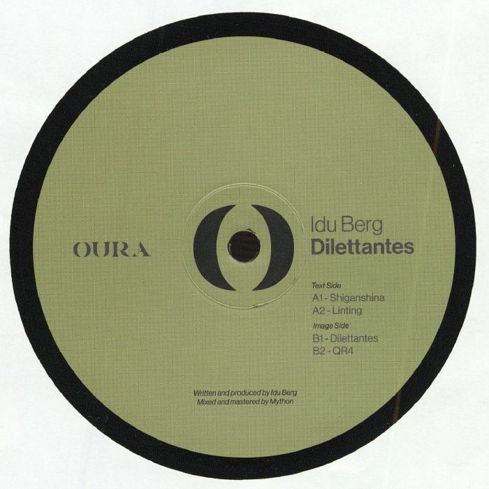 Idu Berg – Dilettantes vinyl cover