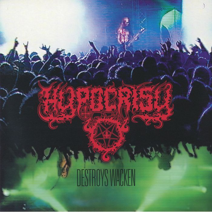 Hypocrisy – Destroys Wacken vinyl cover