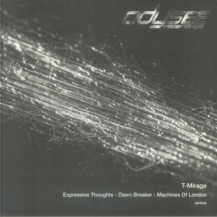 T Mirage – Expressive Thoughts EP vinyl cover