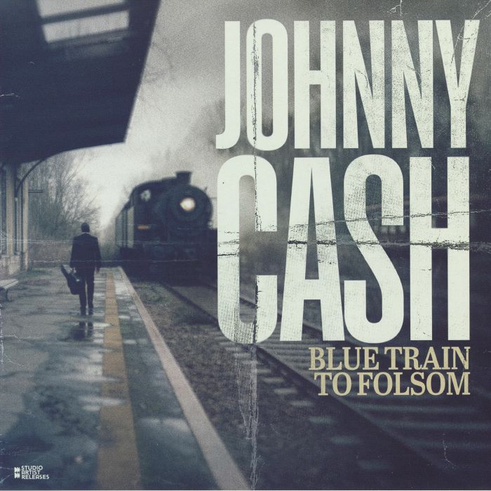Johnny Cash – Blue Train To Folsom vinyl cover