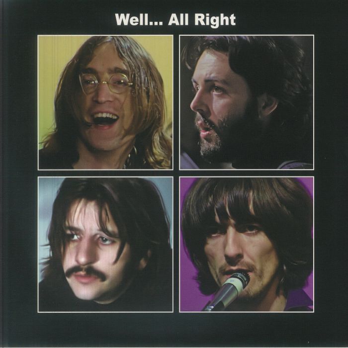 The Beatles – Well All Right: Get Back Sessions 1969 vinyl cover