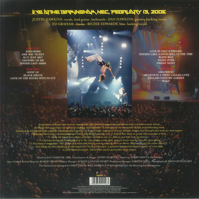 The DARKNESS - One Way Ticket To Birmingham: Live At The NEC 2006