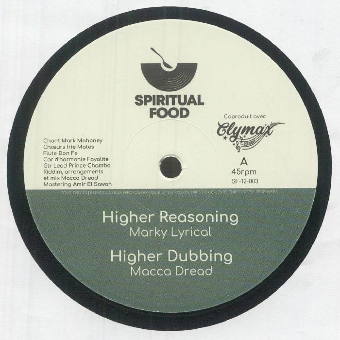 Marky Lyrical | Macca Dread | Fayalite | Don Fe – Higher Reasoning vinyl cover