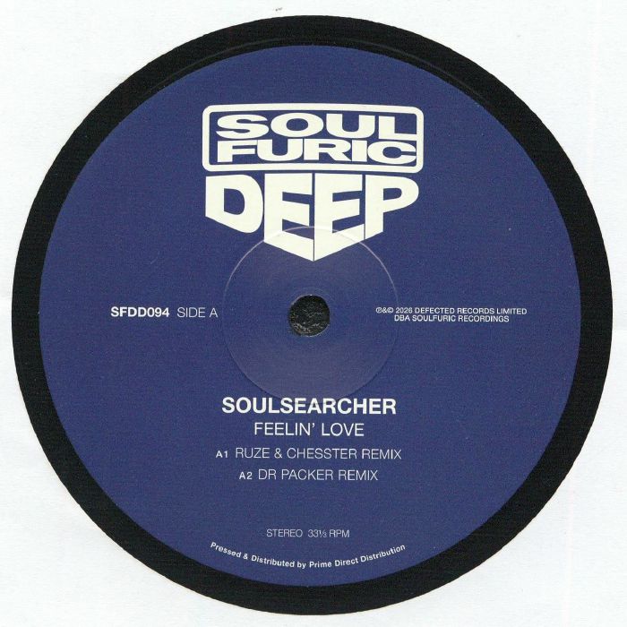SOULSEARCHER – Feelin' Love vinyl cover