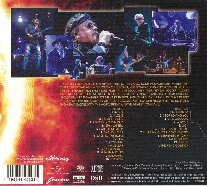 TOTO - 40 Tours Around The Sun (reissue)