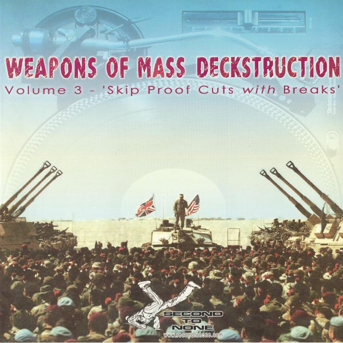 DJ Junk – Weapons Of Mass Deckstruction Volume 3: Skip Proof Cuts With Breaks vinyl cover