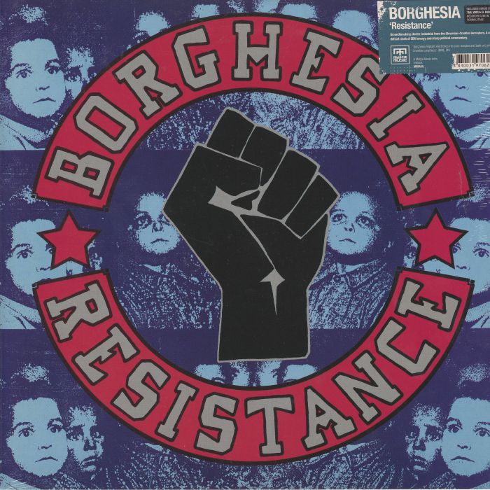 BORGHESIA – Resistance (reissue) vinyl cover