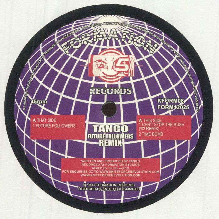 Tango – Future Followers (remix) vinyl cover