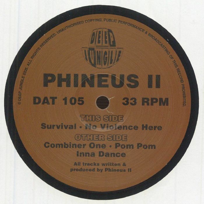 Phineus Ii – Combiner One vinyl cover