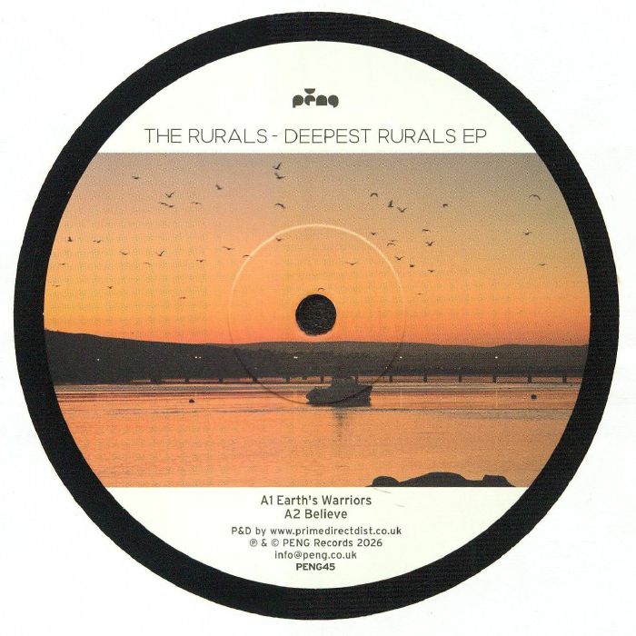 The RURALS – Deepest Rurals EP vinyl cover