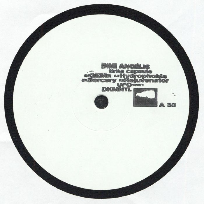 Dimi Angelis – Time Capsule vinyl cover