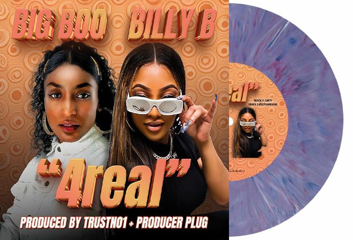 Big Boo | Billy B – 4real vinyl cover