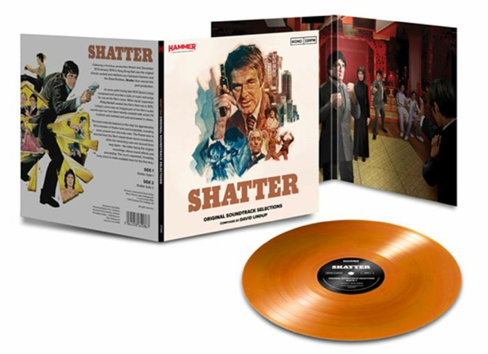 David Lindup – Shatter (Soundtrack) vinyl cover
