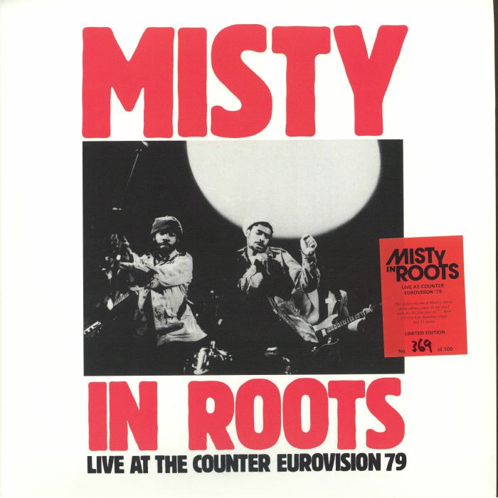 Misty In Roots – Live At The Counter Eurovision 79 vinyl cover