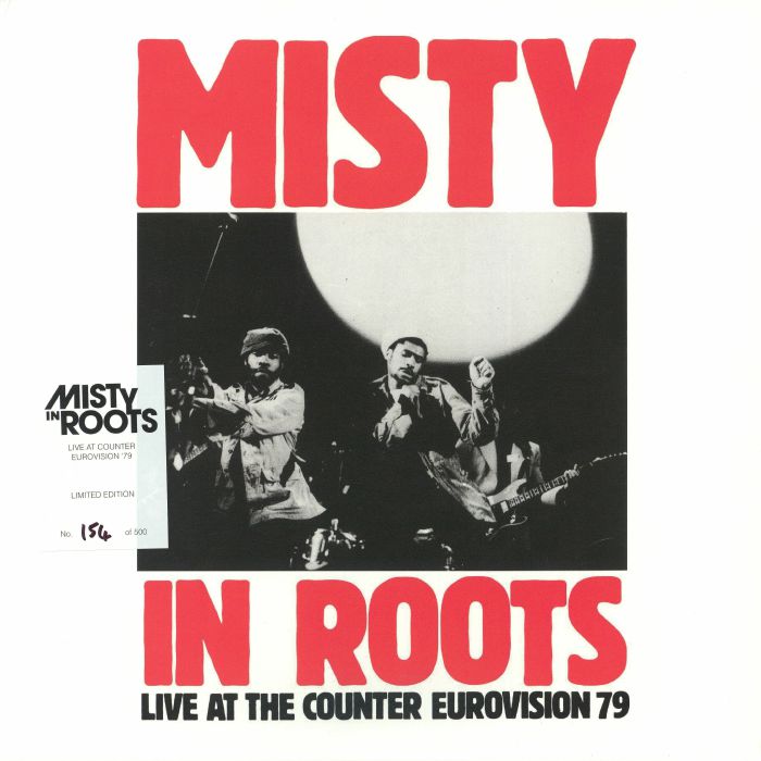 Misty In Roots – Live At The Counter Eurovision 79 vinyl cover