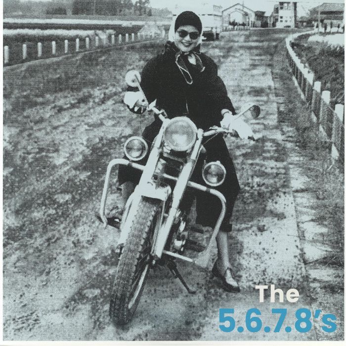 The 5678's – Run Run Run (Blue Cover Edition) vinyl cover