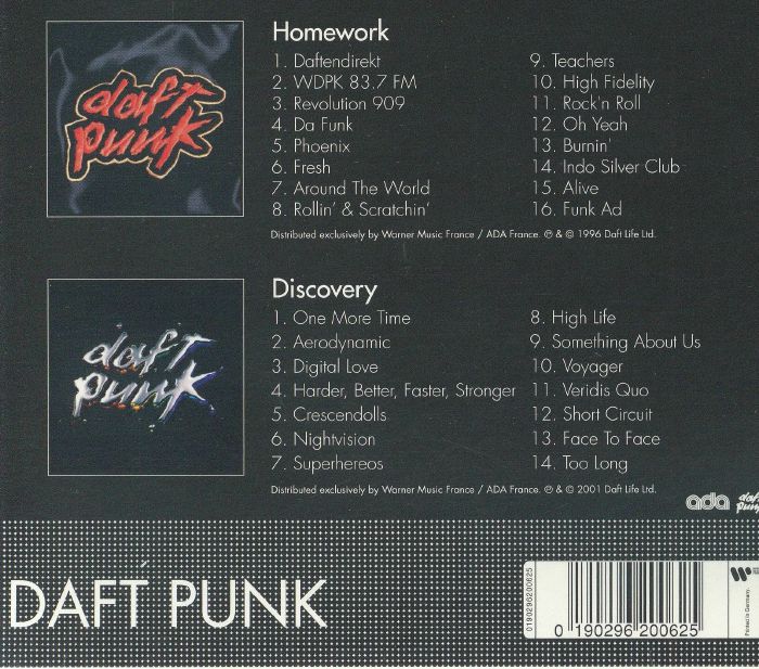 DAFT PUNK - Homework & Discovery