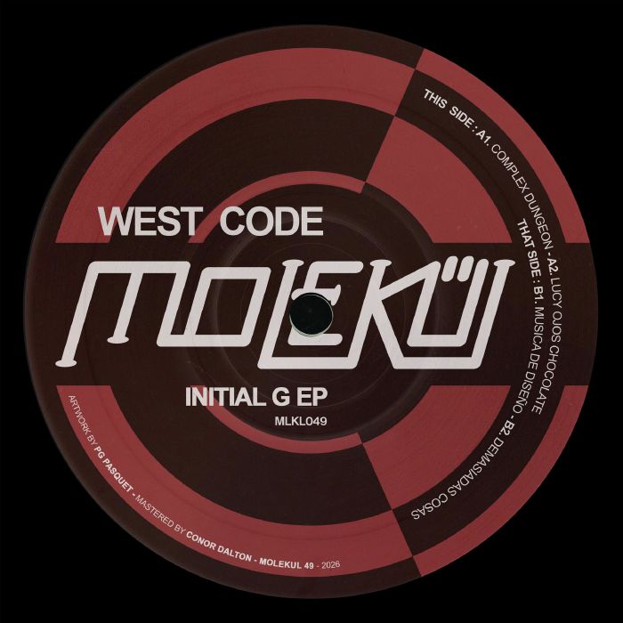 WEST CODE - Iinitial G EP Vinyl at Juno Records.