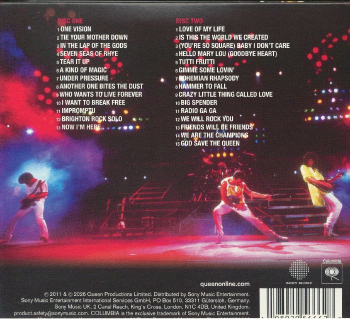 QUEEN - Live At Wembley '86 (reissue)