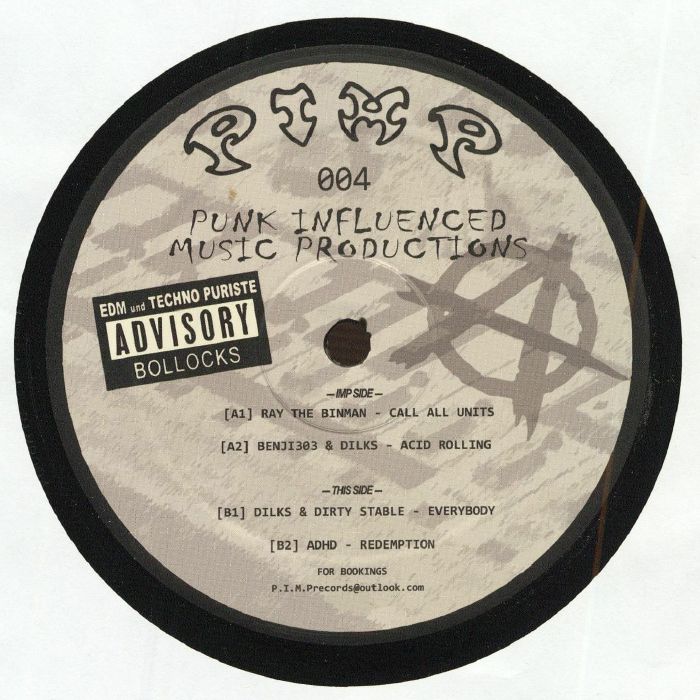 Ray The Binman | Benji303 | Dilks | Dirty Stable | Adhd – Call All Units vinyl cover