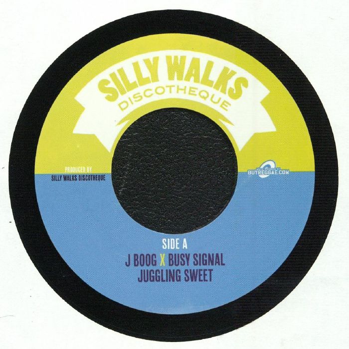 J Boog | Busy Signal | Christopher Ellis | Jesse Royal – Juggling Sweet vinyl cover
