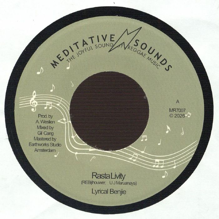 Lyrical Benjie – Rasta Livity vinyl cover