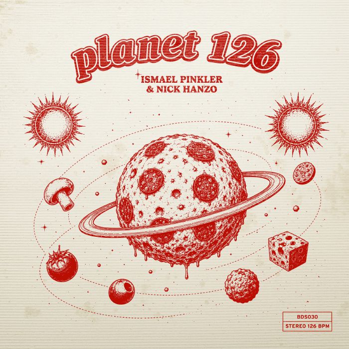 Ismael PINKLER / NICK HANZO – Planet 126 vinyl cover