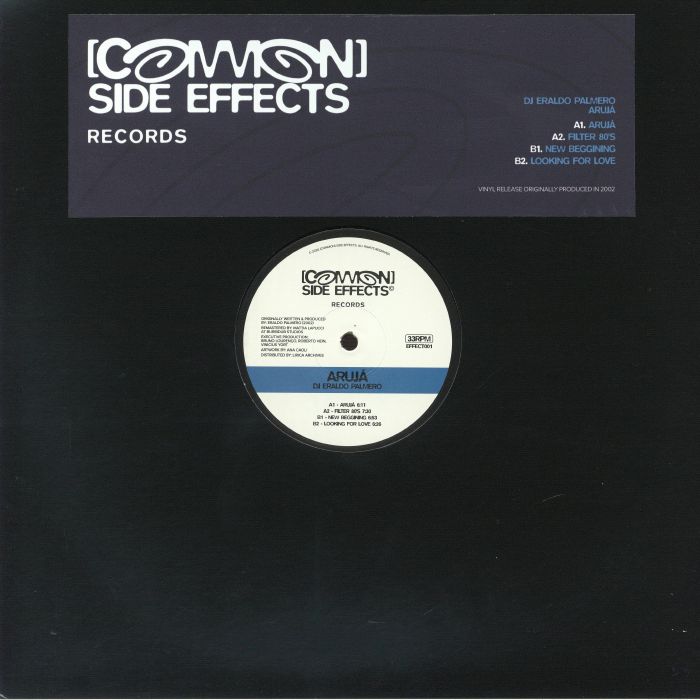 DJ ERALDO PALMERO – Aruja vinyl cover