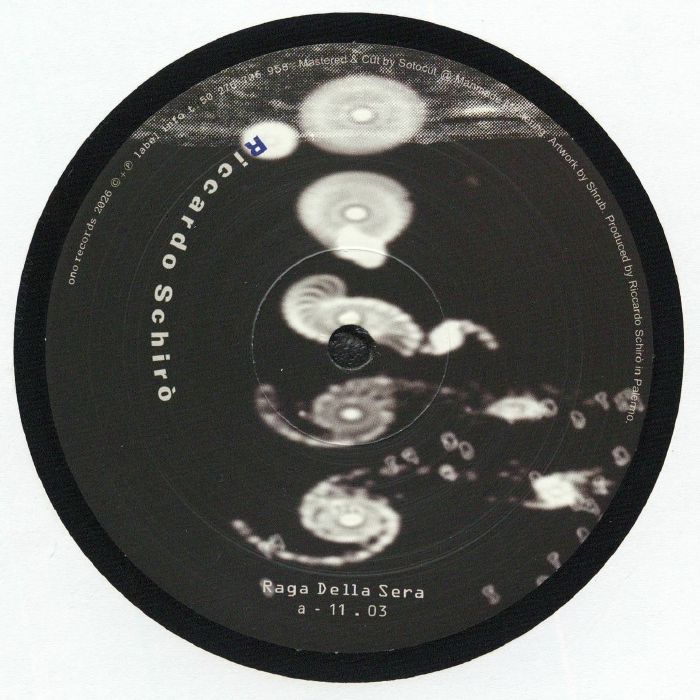 Riccardo SCHIRO – Raga Della Sera vinyl cover