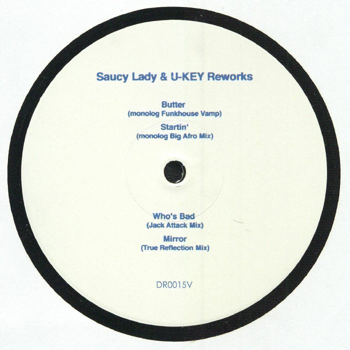SAUCY LADY / U KEY – Who's Bad vinyl cover