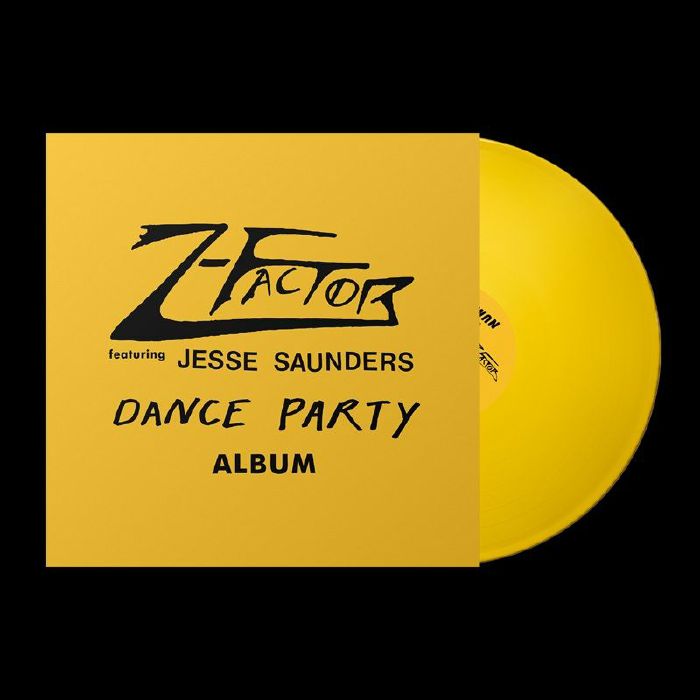 Z FACTOR feat JESSE SAUNDERS – Dance Party Album (reissue) vinyl cover