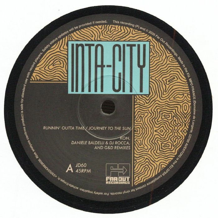 INTA CITY – Runnin' Outta Time vinyl cover