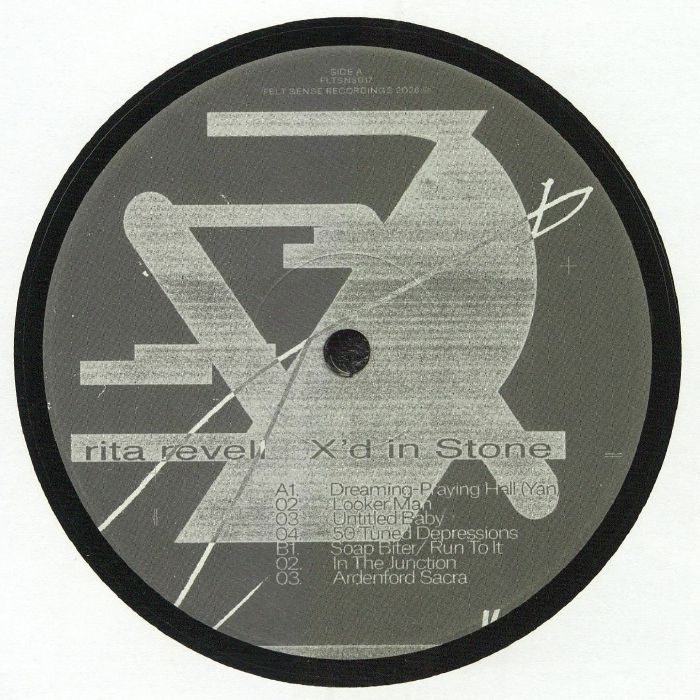 Rita REVELL – X'd In Stone vinyl cover