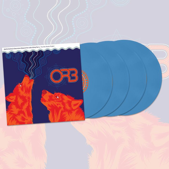 The ORB / VARIOUS – Auntie Aubrey's Excursions Beyond The Call Of Duty Part 3 vinyl cover