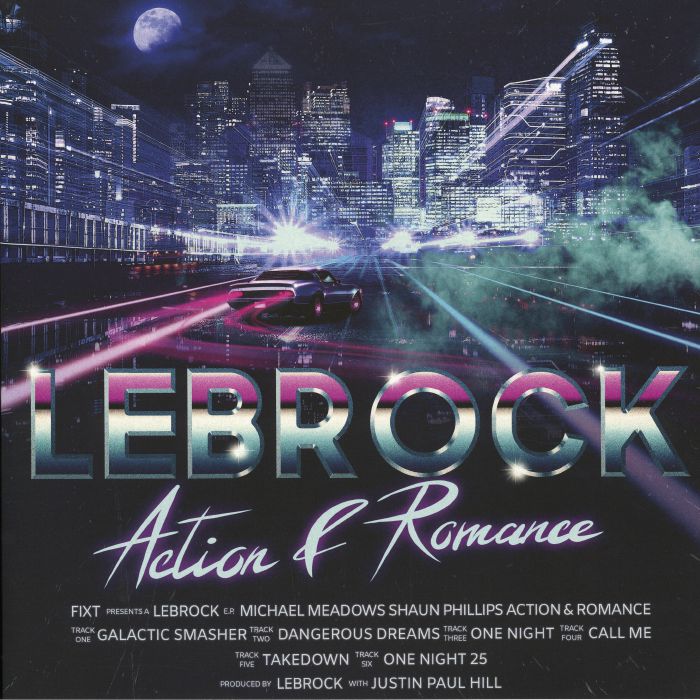 Lebrock – Action & Romance vinyl cover