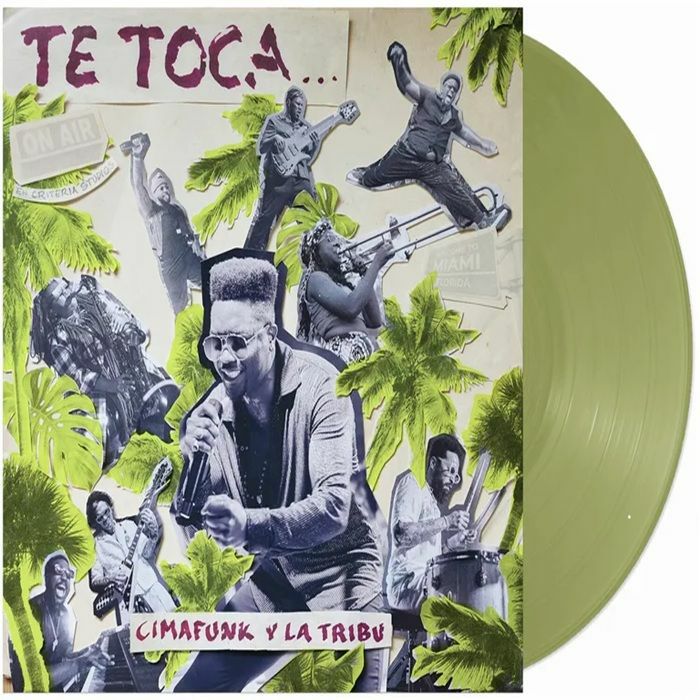 Cimafunk Y La Tribu – Te Toca vinyl cover
