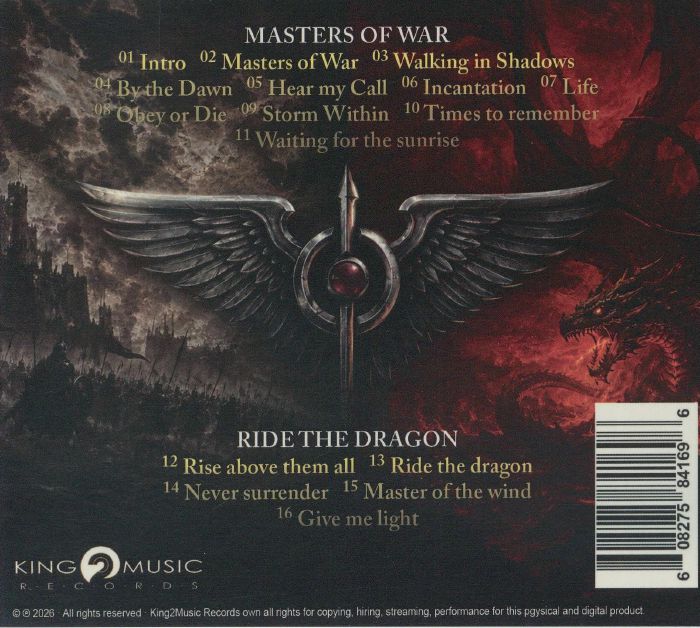WINGS OF DESTINY - Masters Of War & Ride The Dragon (Special Edition ...