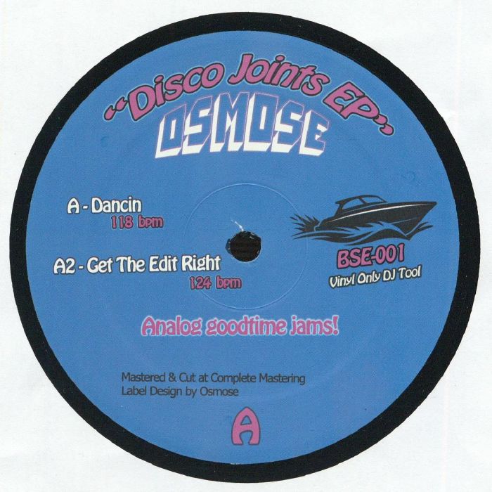 OSMOSE – Disco Joints EP vinyl cover