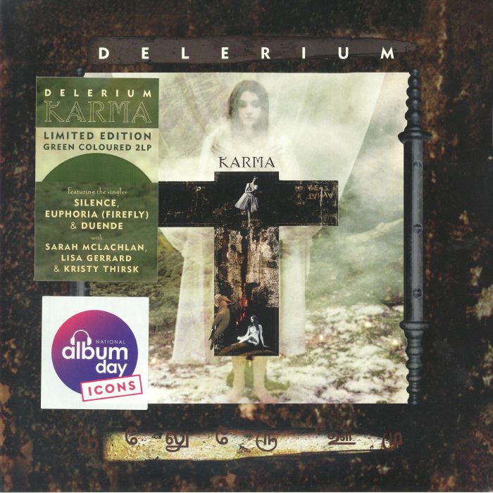 DELERIUM – Karma (National Album Day 2026) vinyl cover