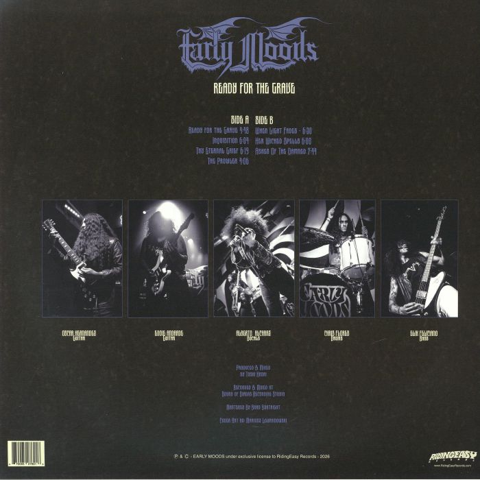 EARLY MOODS - Ready For The Grave