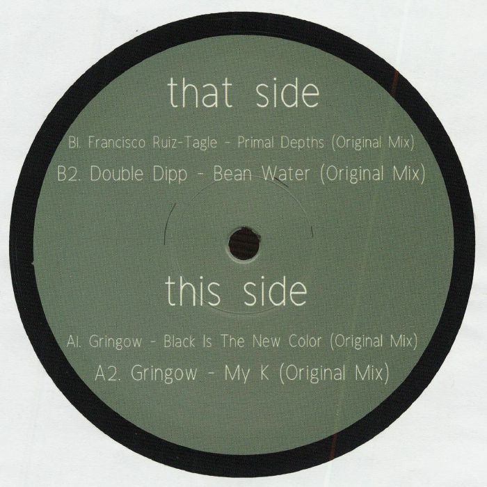 GRINGOW / FRANCISCO RUIZ TAGLE / DOUBLE DIPP – MBK 004 vinyl cover