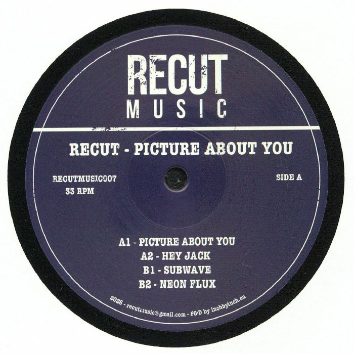 RECUT – Picture About You vinyl cover