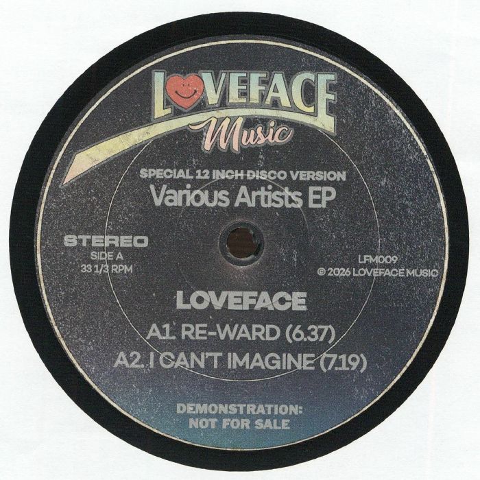 LOVEFACE / LIL CHICAGO – Various Artists EP vinyl cover